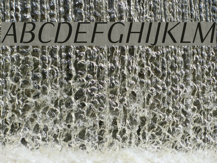 KurierCond-Italic Font examples