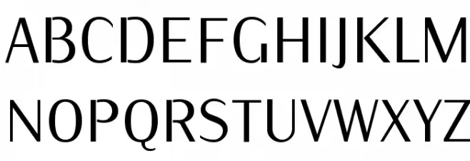 KurierCond-Regular Schriftart Groß