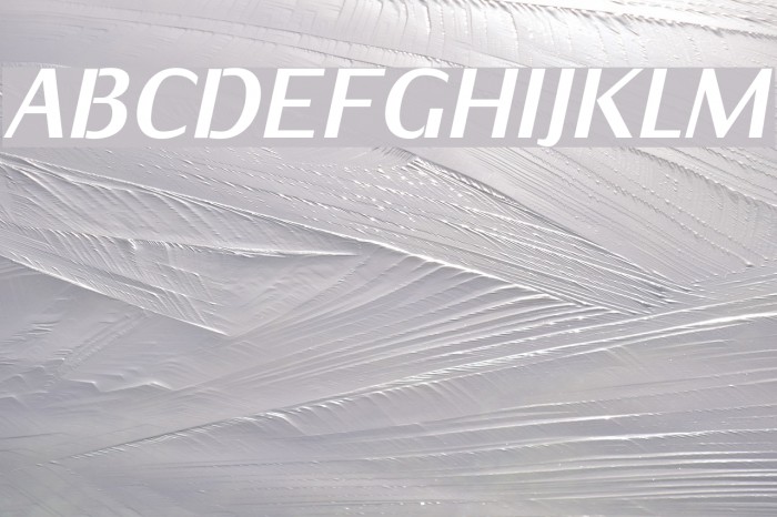KurierCondHeavy-Italic Font examples