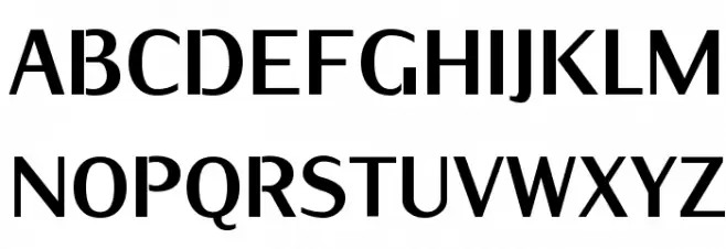 KurierCondHeavy-Regular フォント 大文字