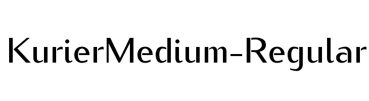 KurierMedium-Regular Font