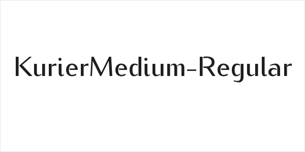 KurierMedium-Regular Logo