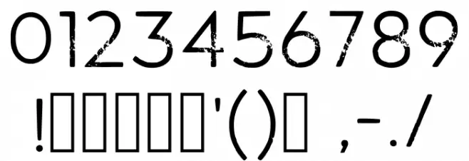 Kurinji Regular Font OTHER CHARS