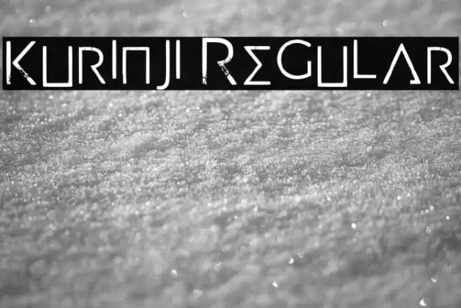 Kurinji Regular Font examples