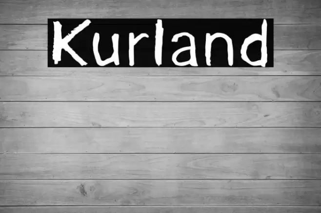 Kurland Font examples