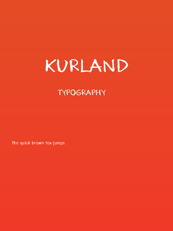 Kurland Poster
