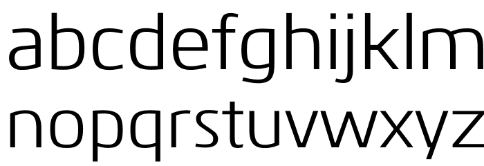 Kuro-Regular Font LOWERCASE