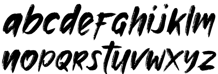 Kuro demo Font LOWERCASE