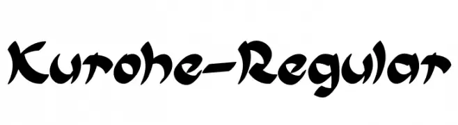 Kurohe-Regular 