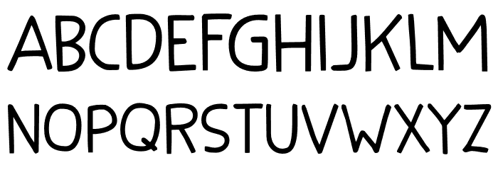 Kuroneko Kaps DEMO Regular Font LOWERCASE