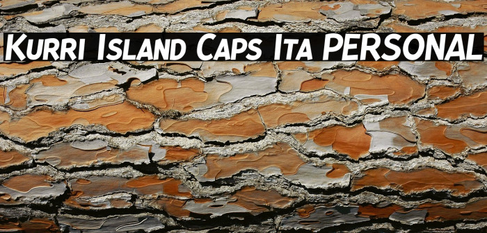 Kurri Island Caps Ita PERSONAL Example 1