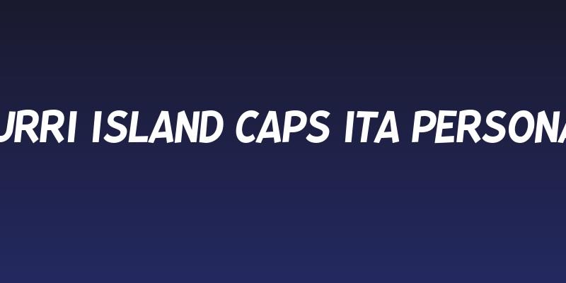 Kurri Island Caps Ita PERSONAL Social Header