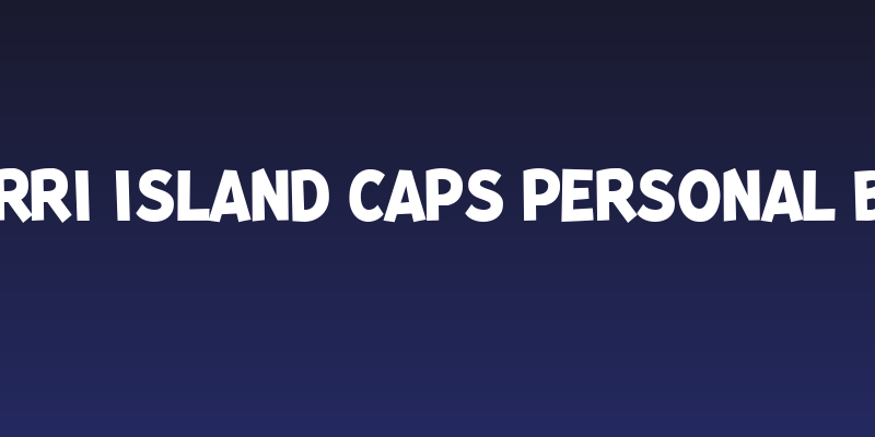 Kurri Island Caps PERSONAL Blk Social Header