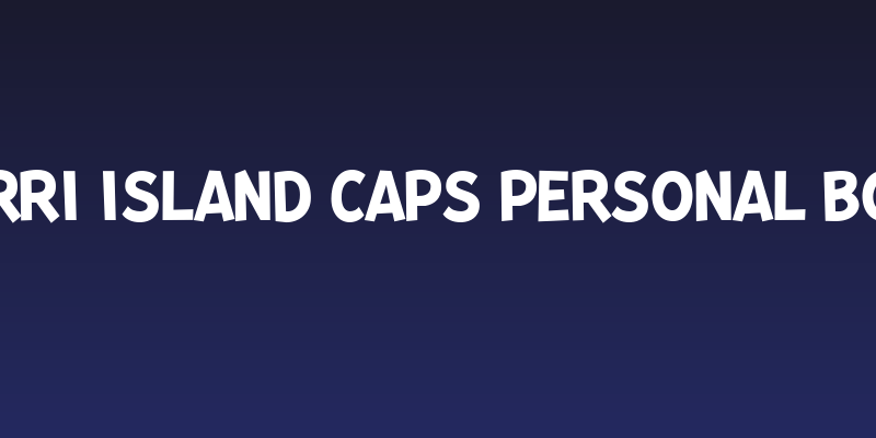 Kurri Island Caps PERSONAL Bold Social Header