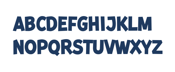 Kurri Island Caps PERSONAL Bold Lowercase