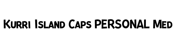 Kurri Island Caps PERSONAL Med  Free Fonts Download