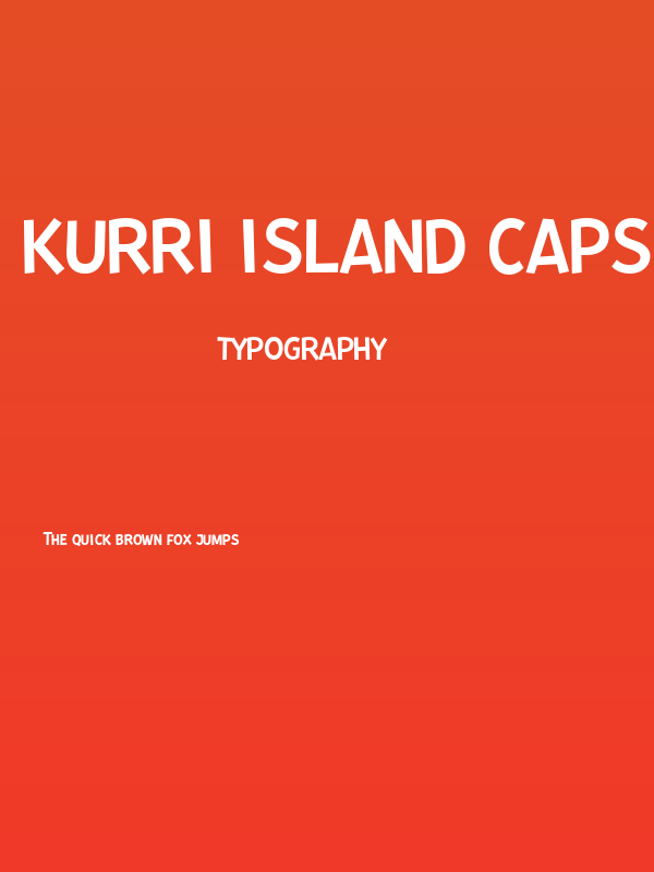 Kurri Island Caps PERSONAL Reg Poster
