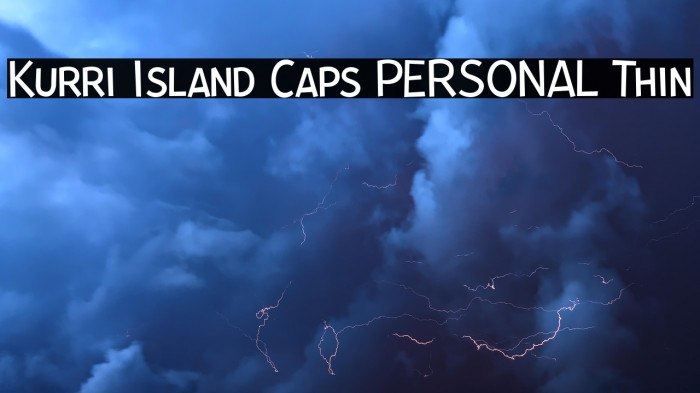 Kurri Island Caps PERSONAL Thin Example 1