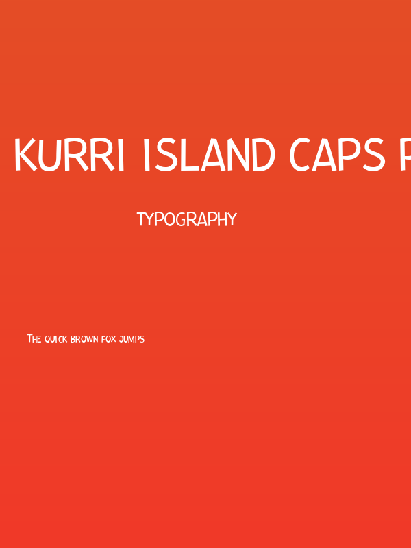 Kurri Island Caps PERSONAL Thin Poster