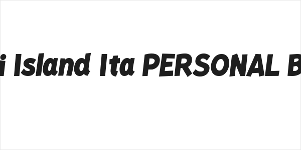 Kurri Island Ita PERSONAL Black Logo