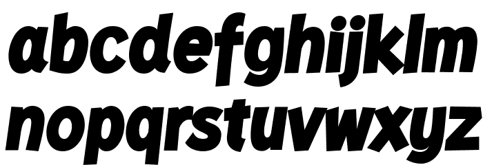 Kurri Island Ita PERSONAL Black Font LOWERCASE
