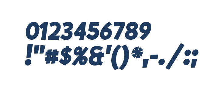 Kurri Island Ita PERSONAL Bold Other Characters