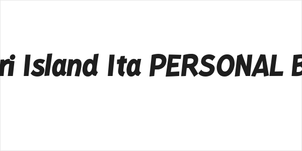 Kurri Island Ita PERSONAL Bold Logo