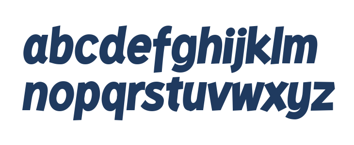 Kurri Island Ita PERSONAL Bold Lowercase