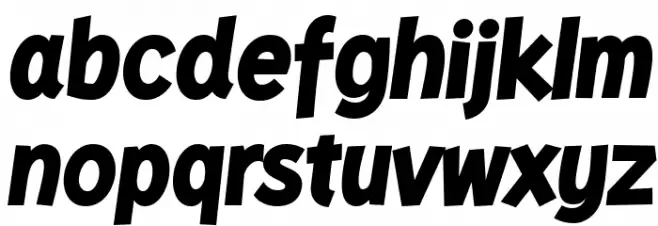 Kurri Island Ita PERSONAL Bold Font Litere mici