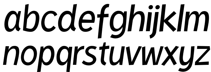 Kurri Island Ita PERSONAL Thin Font LOWERCASE