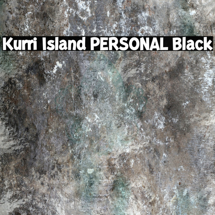 Kurri Island PERSONAL Black Example 1