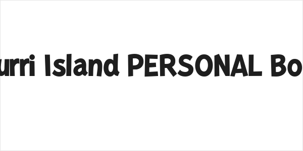 Kurri Island PERSONAL Bold Logo
