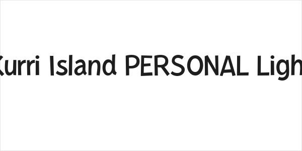Kurri Island PERSONAL Light Logo