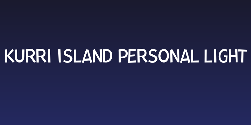 Kurri Island PERSONAL Light Social Header
