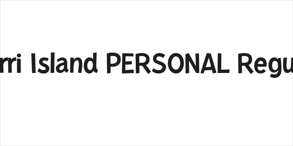 Kurri Island PERSONAL Regular Logo