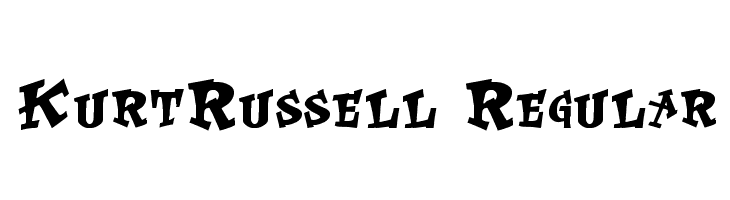KurtRussell Regular  Frei Schriftart Herunterladen