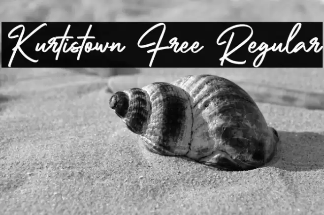 Kurtistown Free Regular Font examples