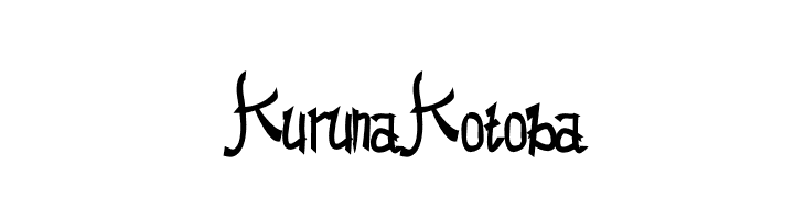 Kuruna Kotoba  Free Fonts Download