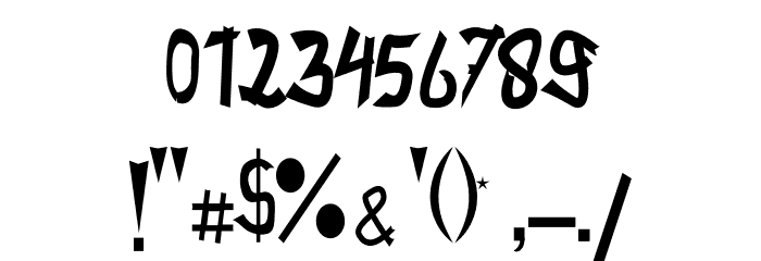 Kuruna Kotoba Font OTHER CHARS