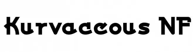 Kurvaceous NF  Descarca Fonturi Gratis