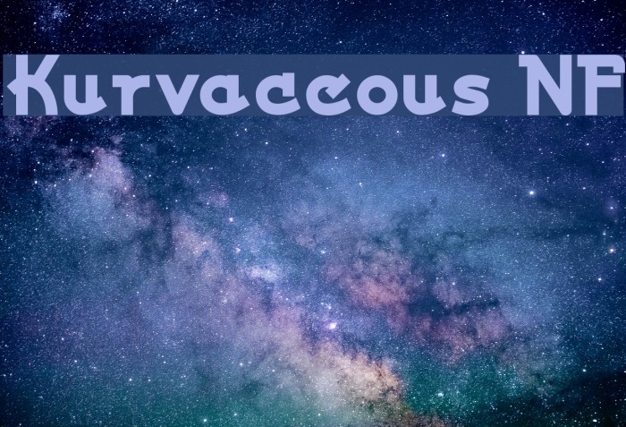 Kurvaceous NF Font examples