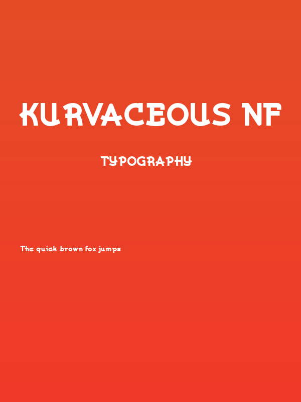 Kurvaceous NF Poster