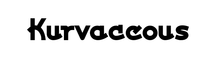 Kurvaceous  नि: शुल्क फ़ॉन्ट्स डाउनलोड