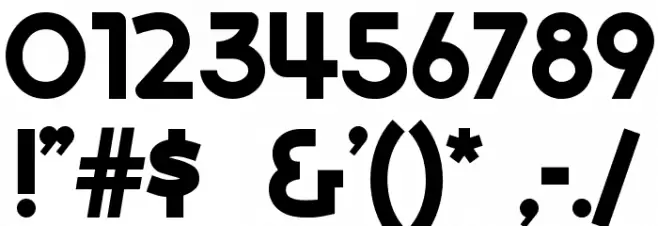 Kurvaceous Caratteri ALTRI CARATTERI