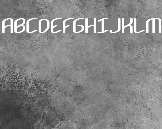 Kurvature BRK Font examples