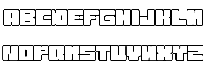 Kurvenreicher-Regular Font LOWERCASE