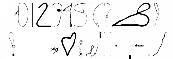 Kurzwaren Font OTHER CHARS