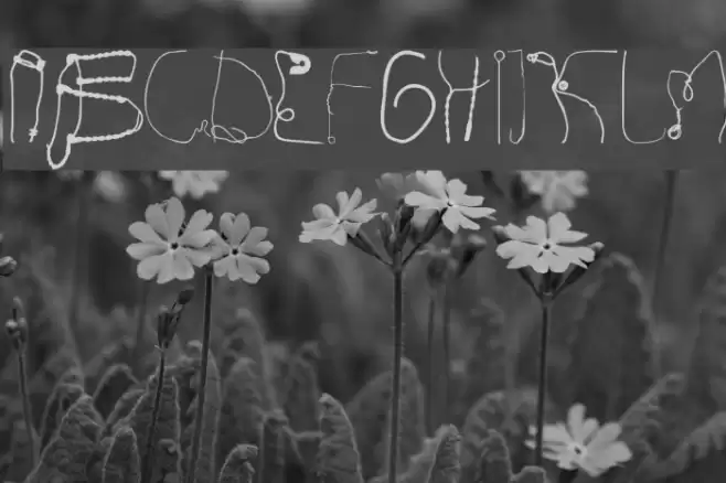 Kurzwaren Font examples