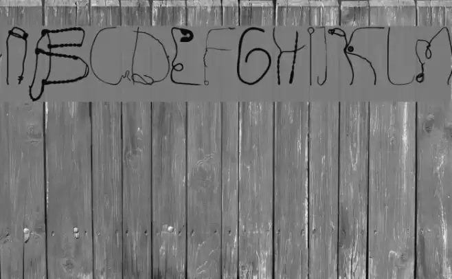 Kurzwaren Font examples