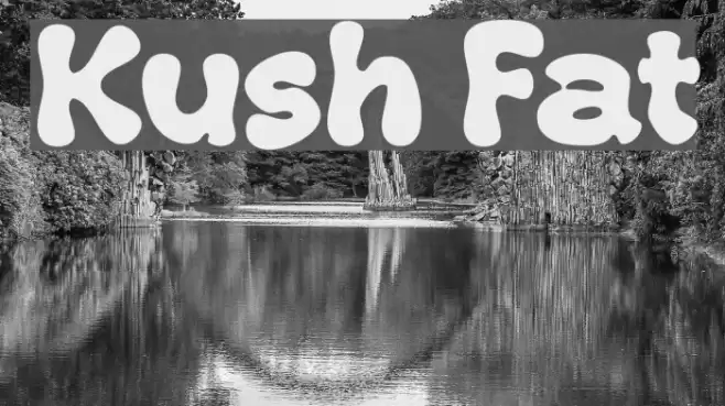 Kush Fat Font examples